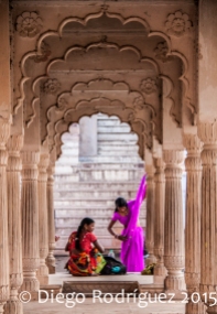 Saris en Pushkar